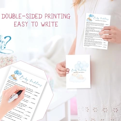 Baby Traditions Around The World Baby Shower Games - Adult 25
