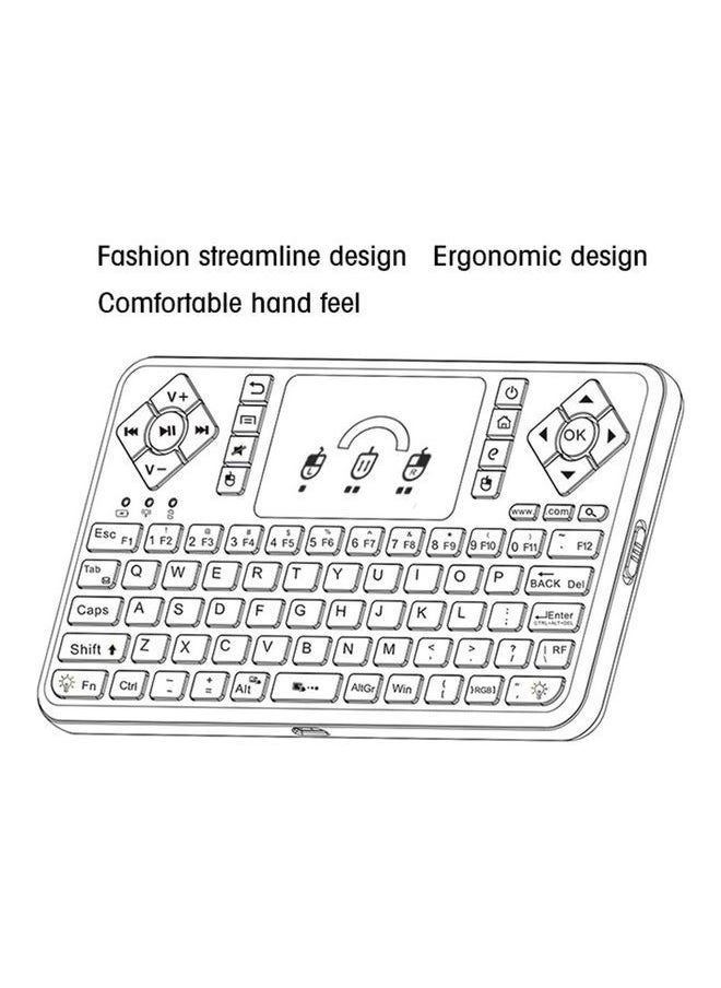 Wireless Mouse Combo Keyboard - 2.4G