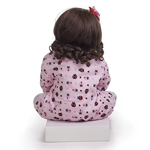 Reborn Baby Doll - 55cm 22" Vinyl Cotton Body