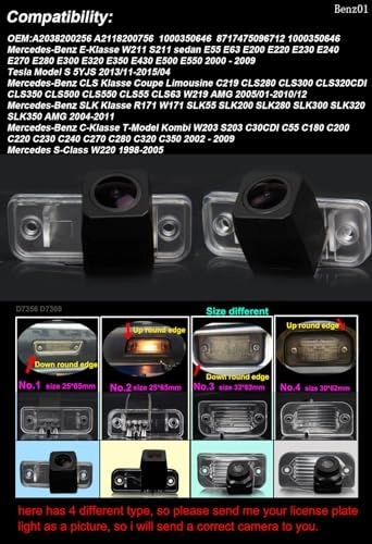 Reversing Camera - IP68 AHD