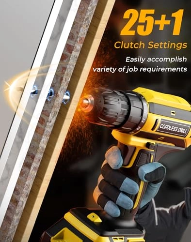 Cordless Drill Driver - 2000mAh