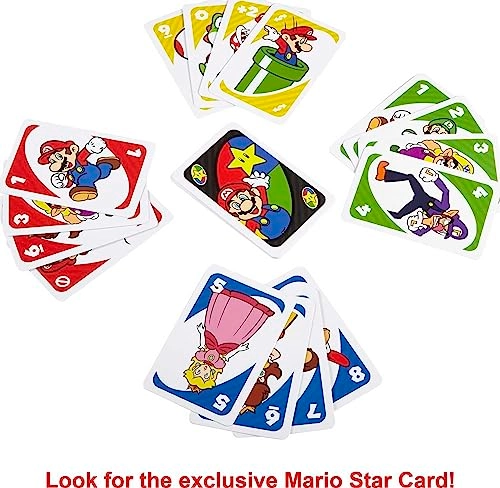 UNO Super Mario - Card Game