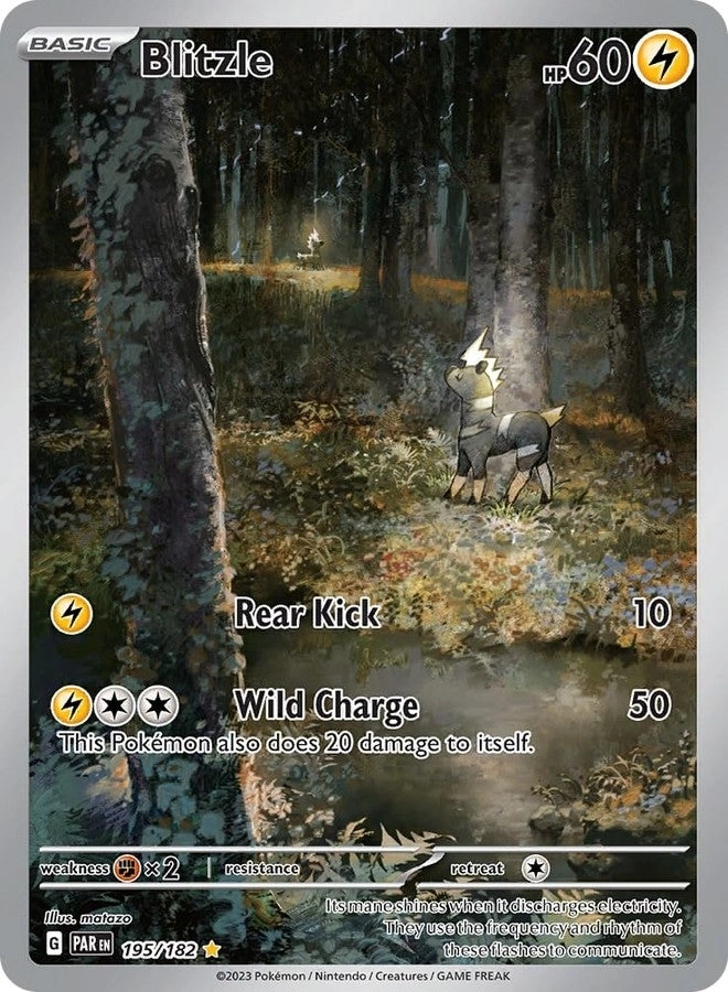 Pokémon Blitzle 195/182 - Paradox Rift