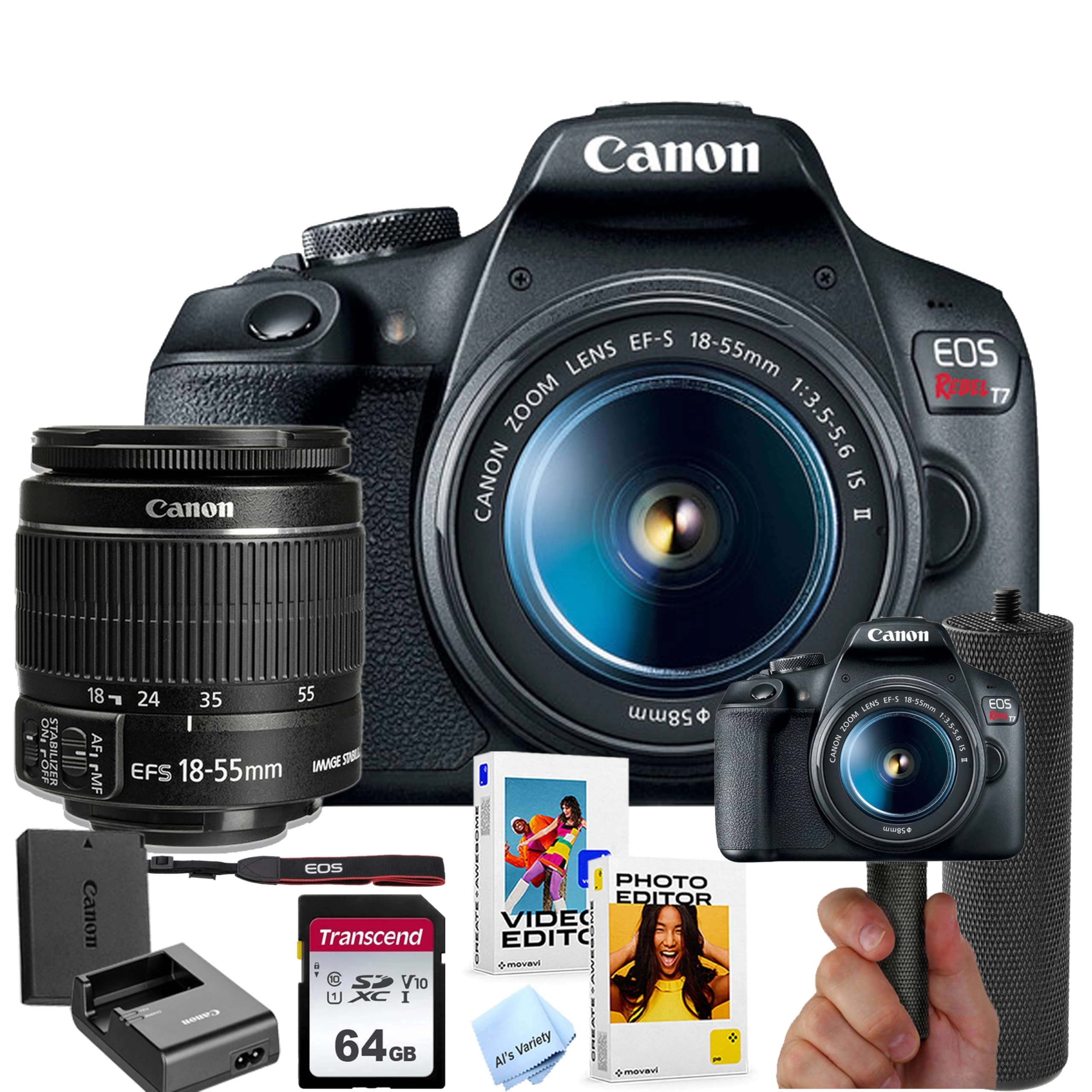(Renewed) EOS Rebel T7 Bundle
