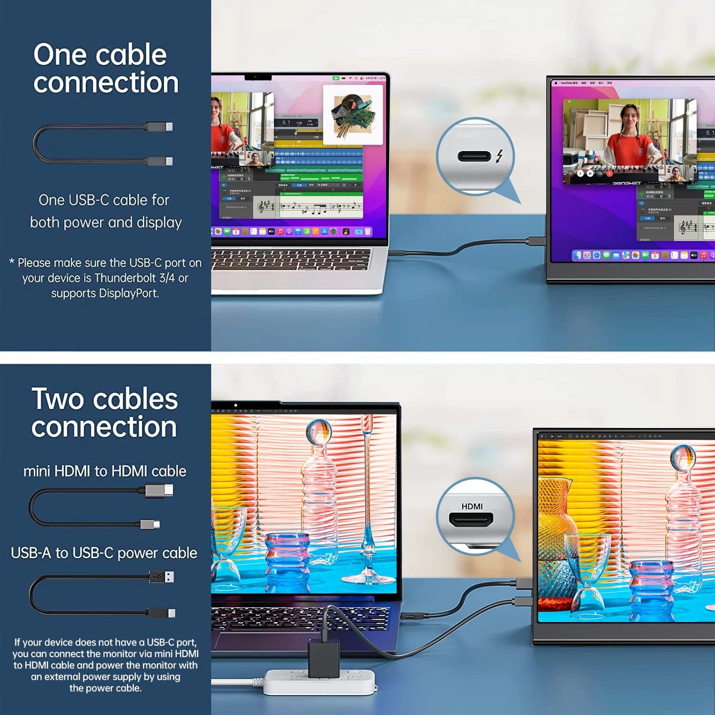 Portable Monitor - 15.6inch 1080P