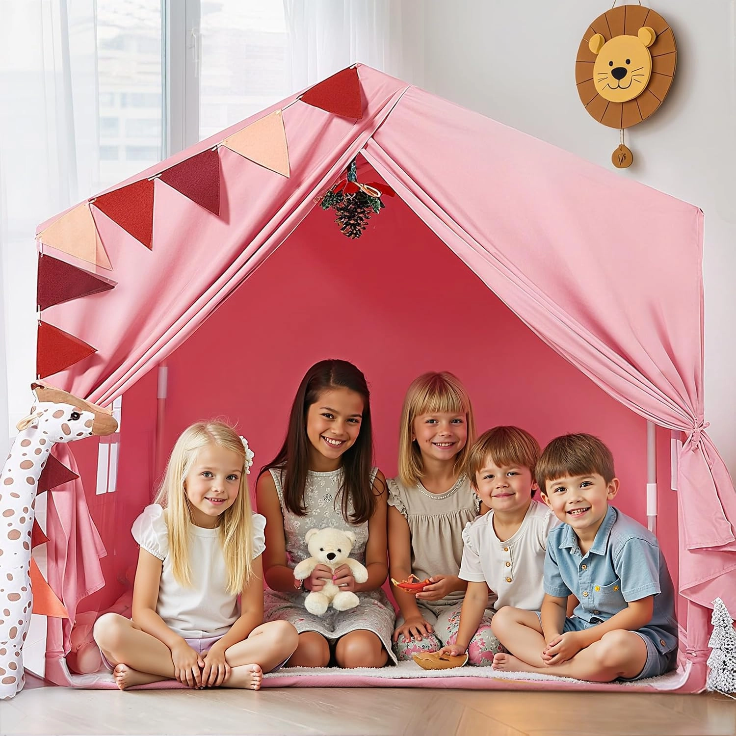 Princess Castle Play Tent - Large Celadon