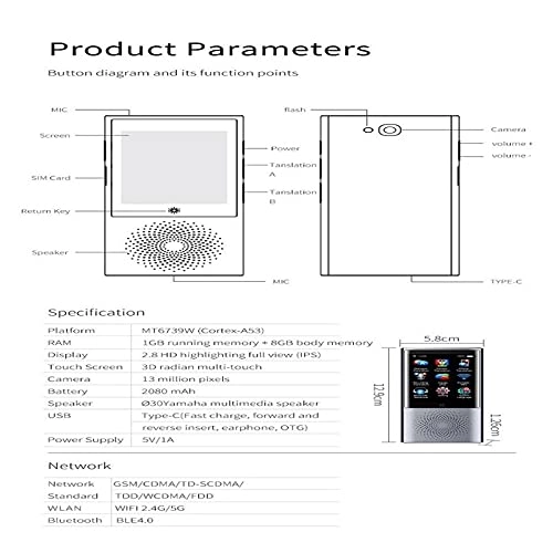 Instant Voice Photo Translator - 77 Languages 8GB