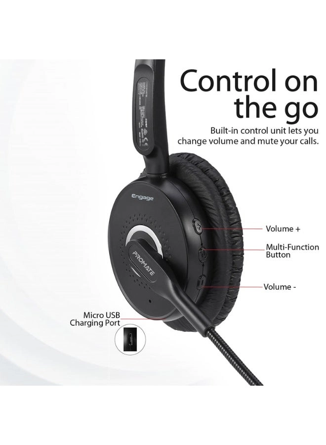 HD Voice Clarity Over Ear Mono Earphone