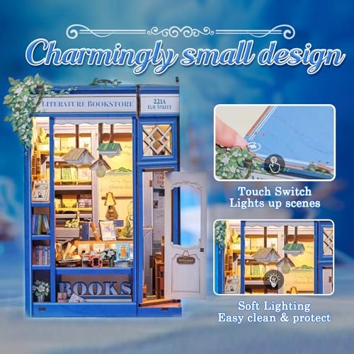 Book Nook Kit - Muse Bookstore 1:12 Scale