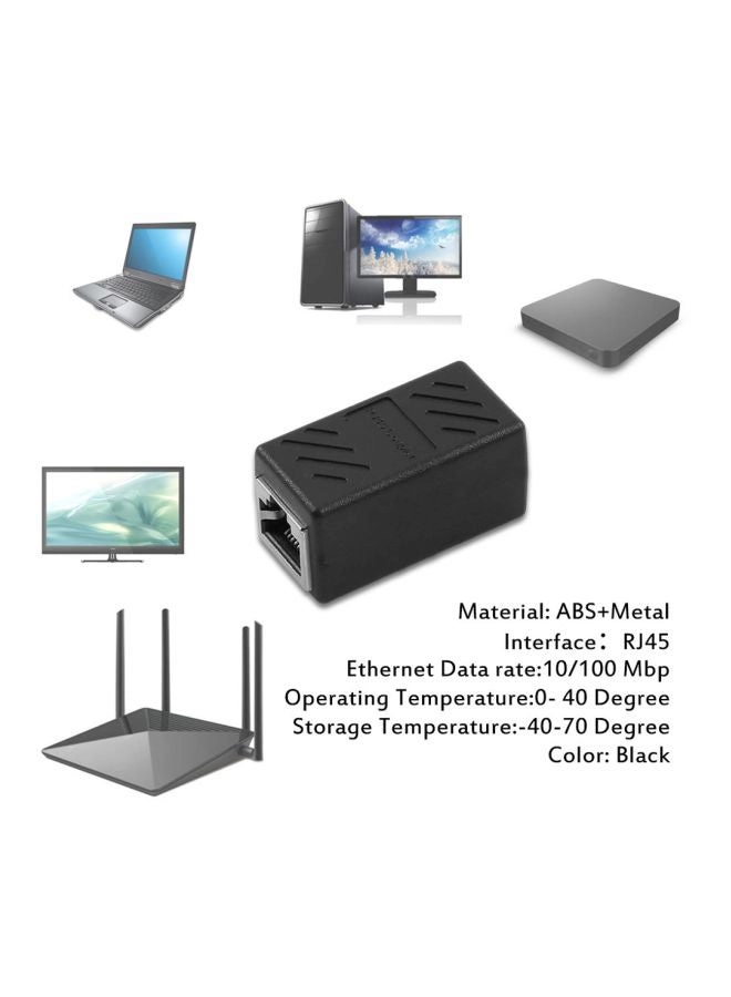 RJ45 Network Internet LAN Connector Adapter