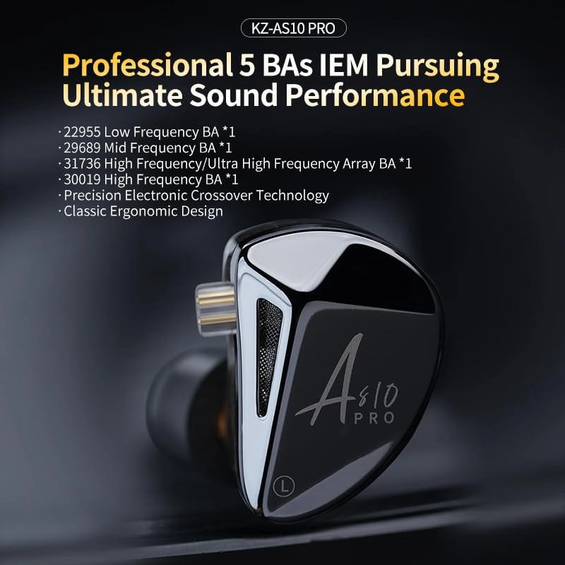 AS10 Pro Wired Headphone