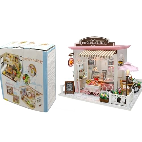 Miniature Dollhouse Kit - Wood Assembly Required