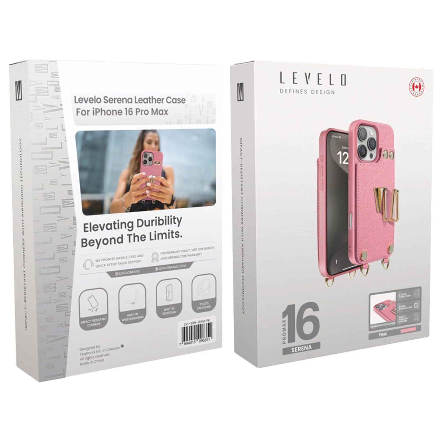 Serena Leather Case for iPhone 16 Pro Max