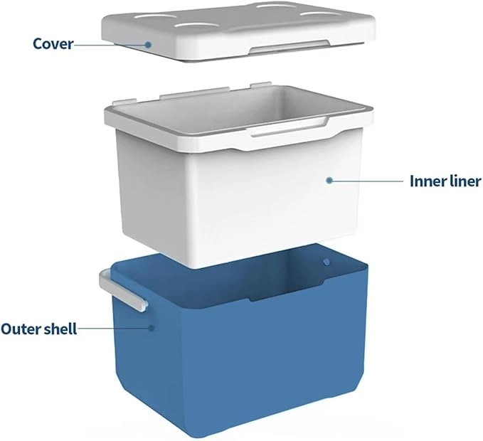 Large Insulated Cooler Box - 6L