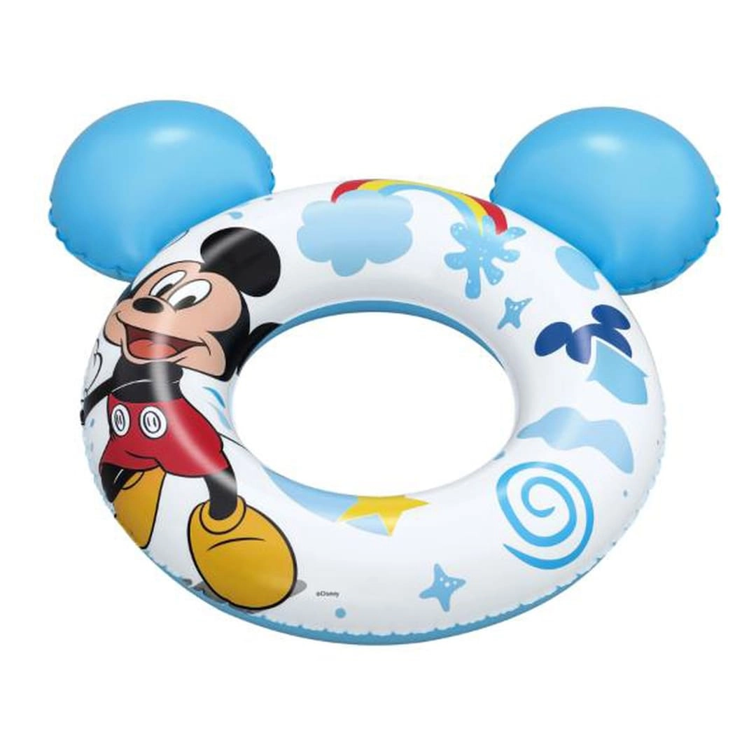 COLOR LAND CHILDRENS TOYS CENTER LLC Disney Splash Pal Mickey Mouse Pattern Swim Ring - Mickey Mouse Pattern 74x76cm
