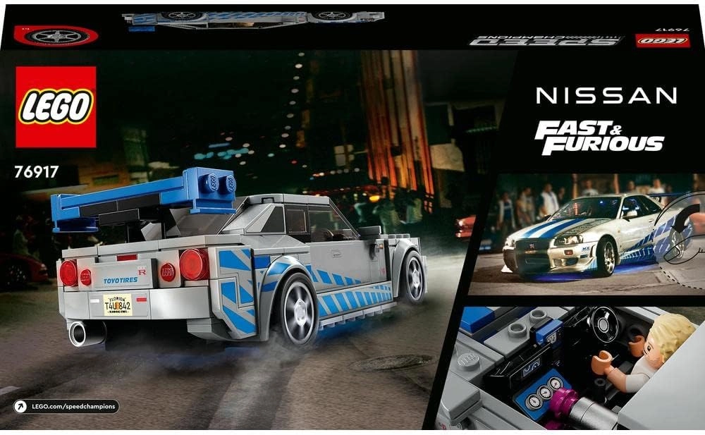 Nissan Skyline GT-R (R34) (76917) - Speed Champions 2 Fast 2 Furious