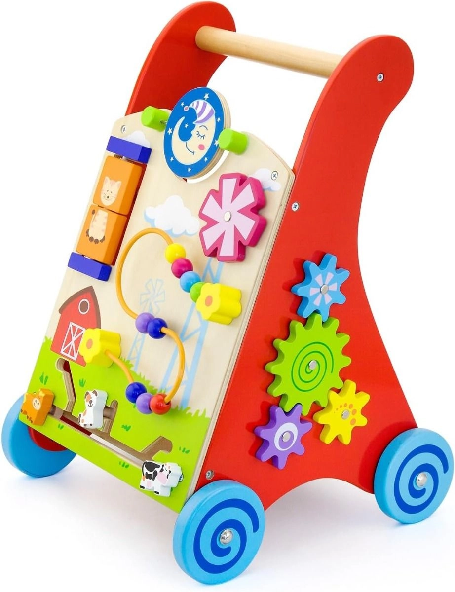 VIGA Activity Baby Walker - 3+ Multi Colour