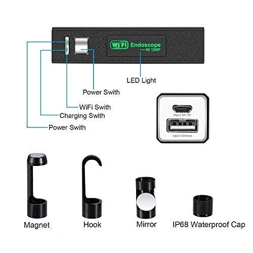 Endoscope Camera - 2MP HD Wireless