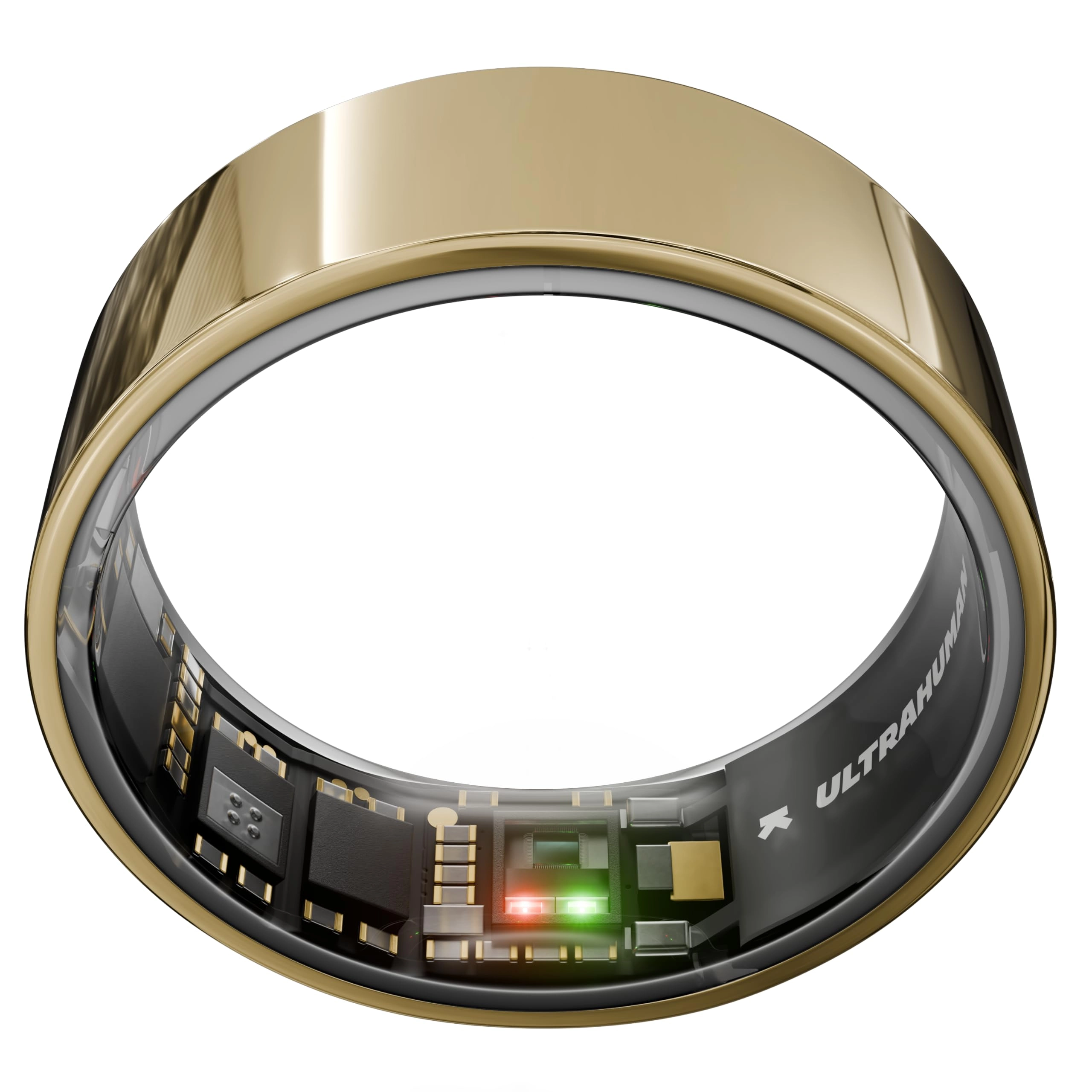 Ultrahuman Healthcare PVT LTD Ring AIR - Size 8 Bionic Gold