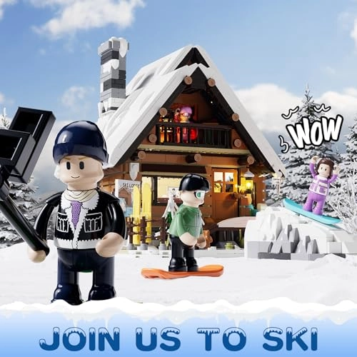 Christmas Ski House - 2187 pcs