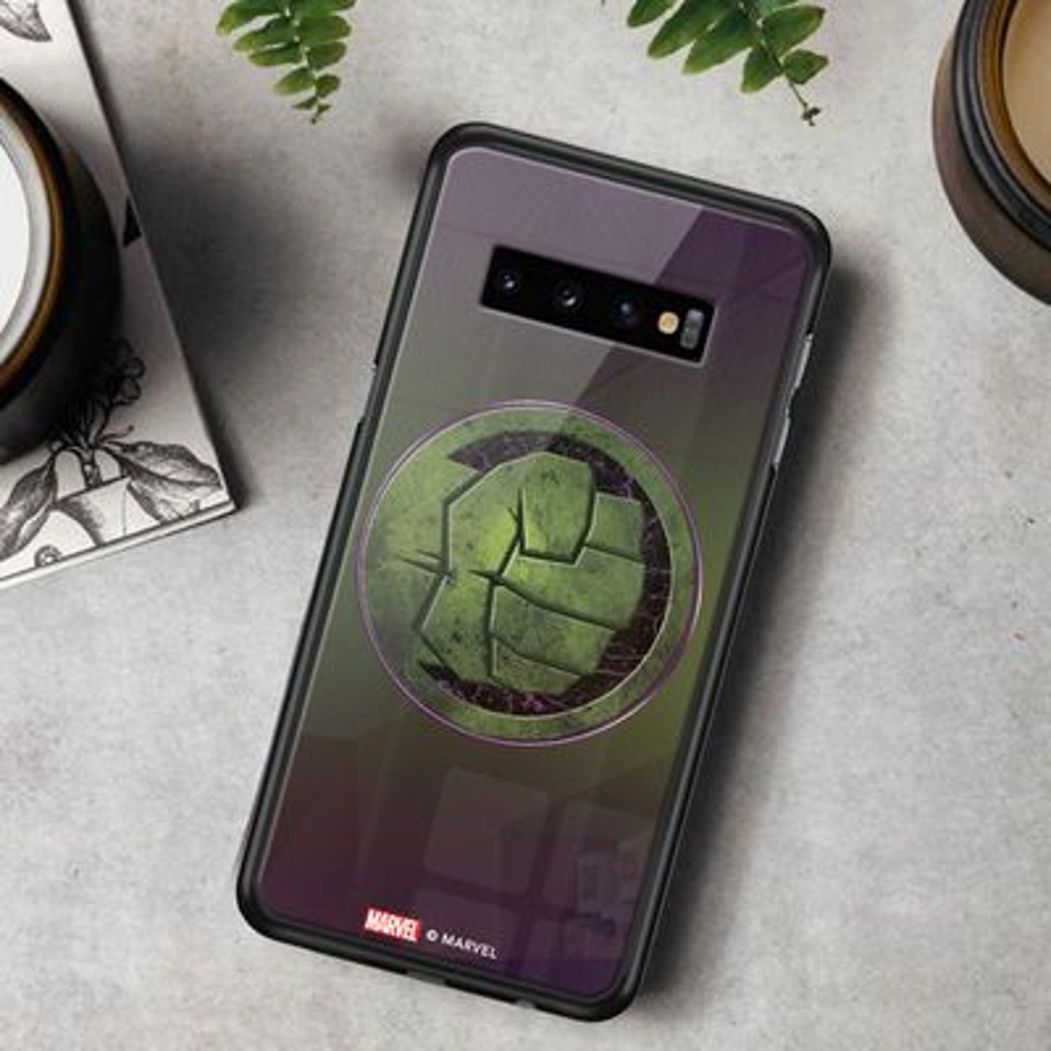 Hulk Fist Cover Back Case for Galaxy S10 Plus