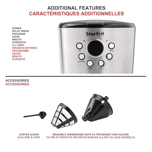 12-Cup Drip Maker - Programmable