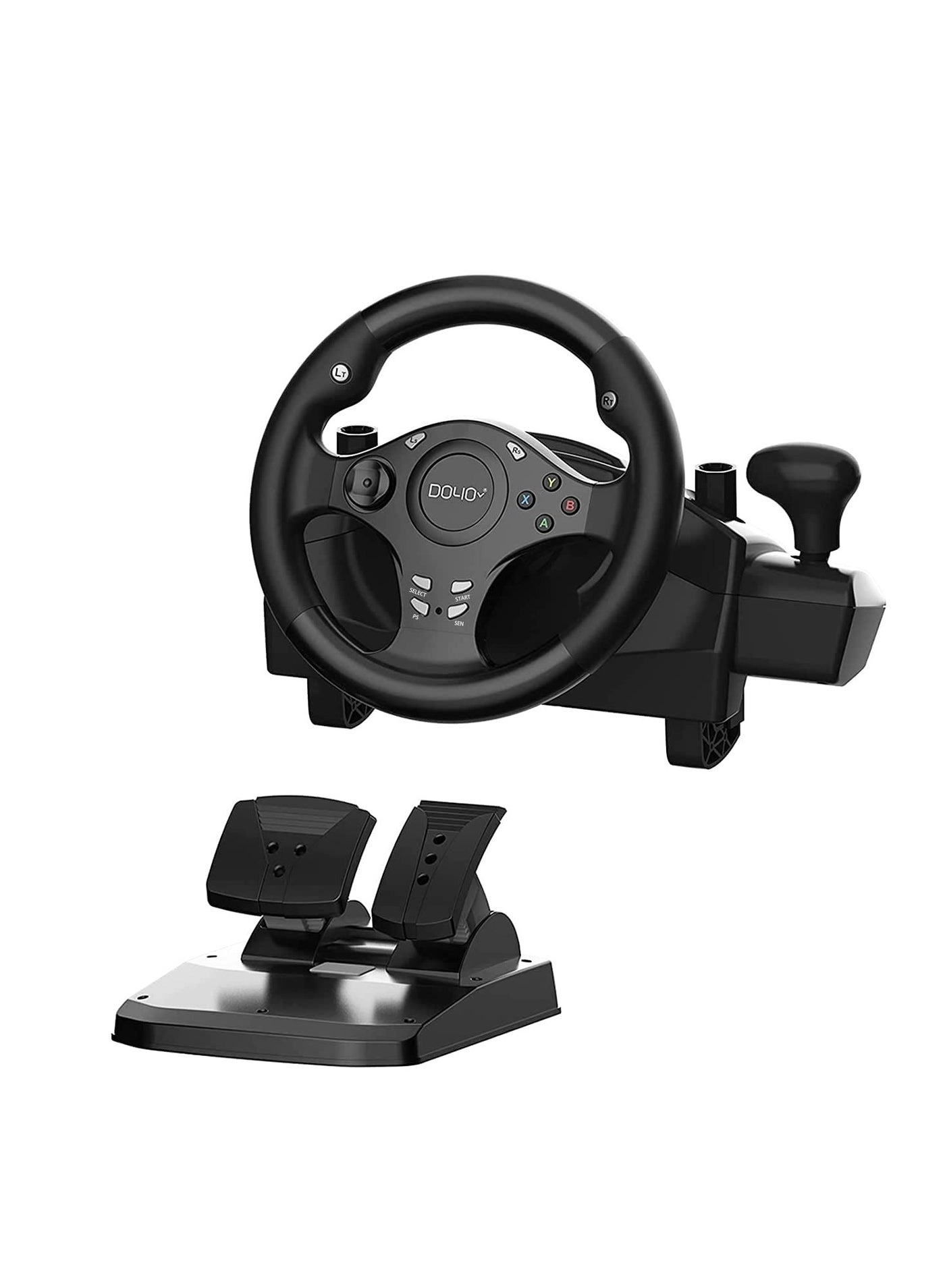 DOYO R270 Racing Wheel & Pedals - PC PS3 PS4 XBOX ONE XBOX 360 Nintendo Switch Android
