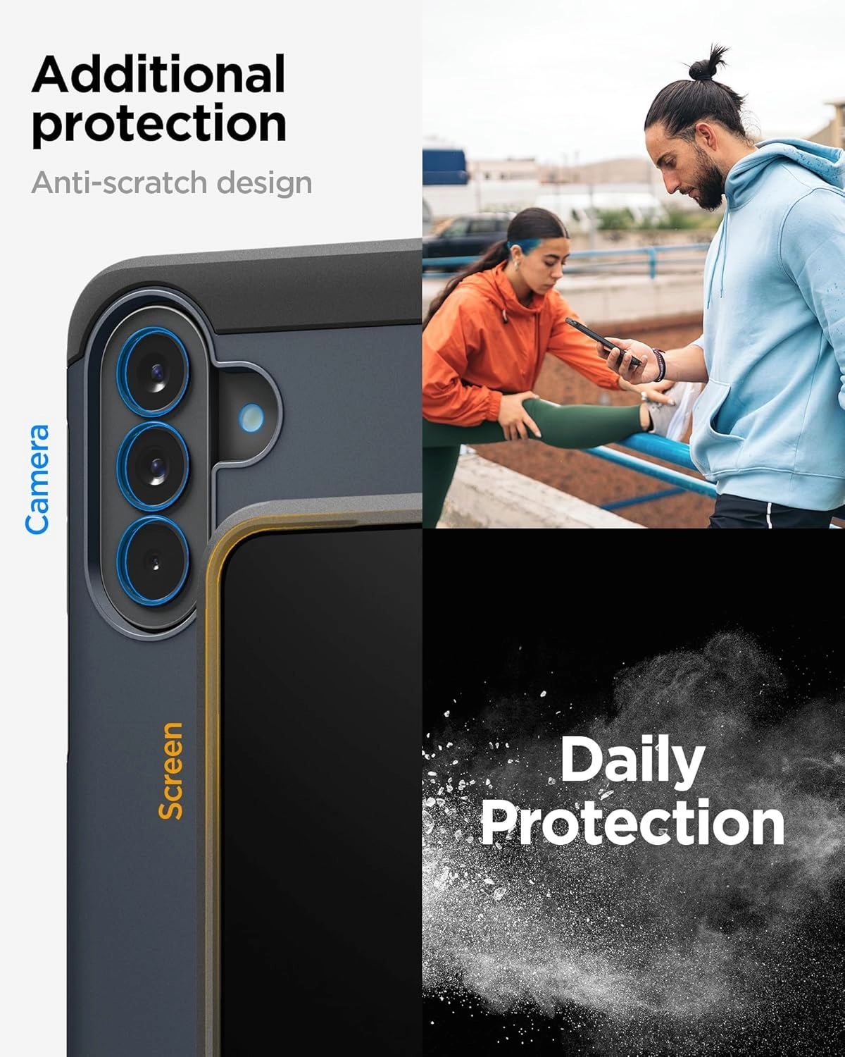 Tough Armor for Samsung Galaxy A57 5G - Extreme Impact Foam TPU Hard PC case