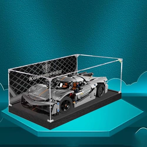 Acrylic display box - for Lego 42173 Koenlgsegg supercar 3mm