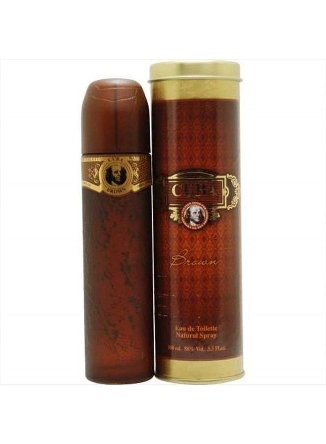 Cuba Brown - Eau de Toilette 3.3 Ounce
