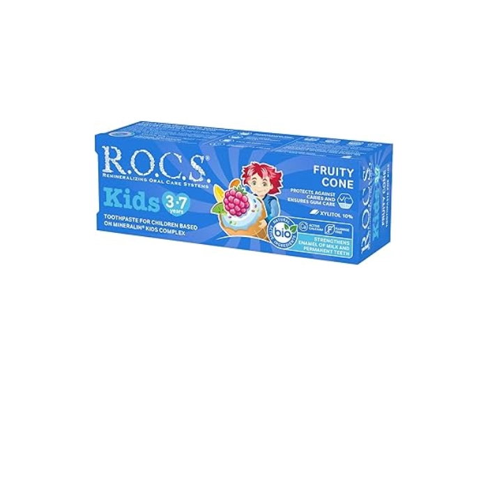 R.O.C.S. Kids Fruity Cone Toothpaste 3-7 Y 35ml