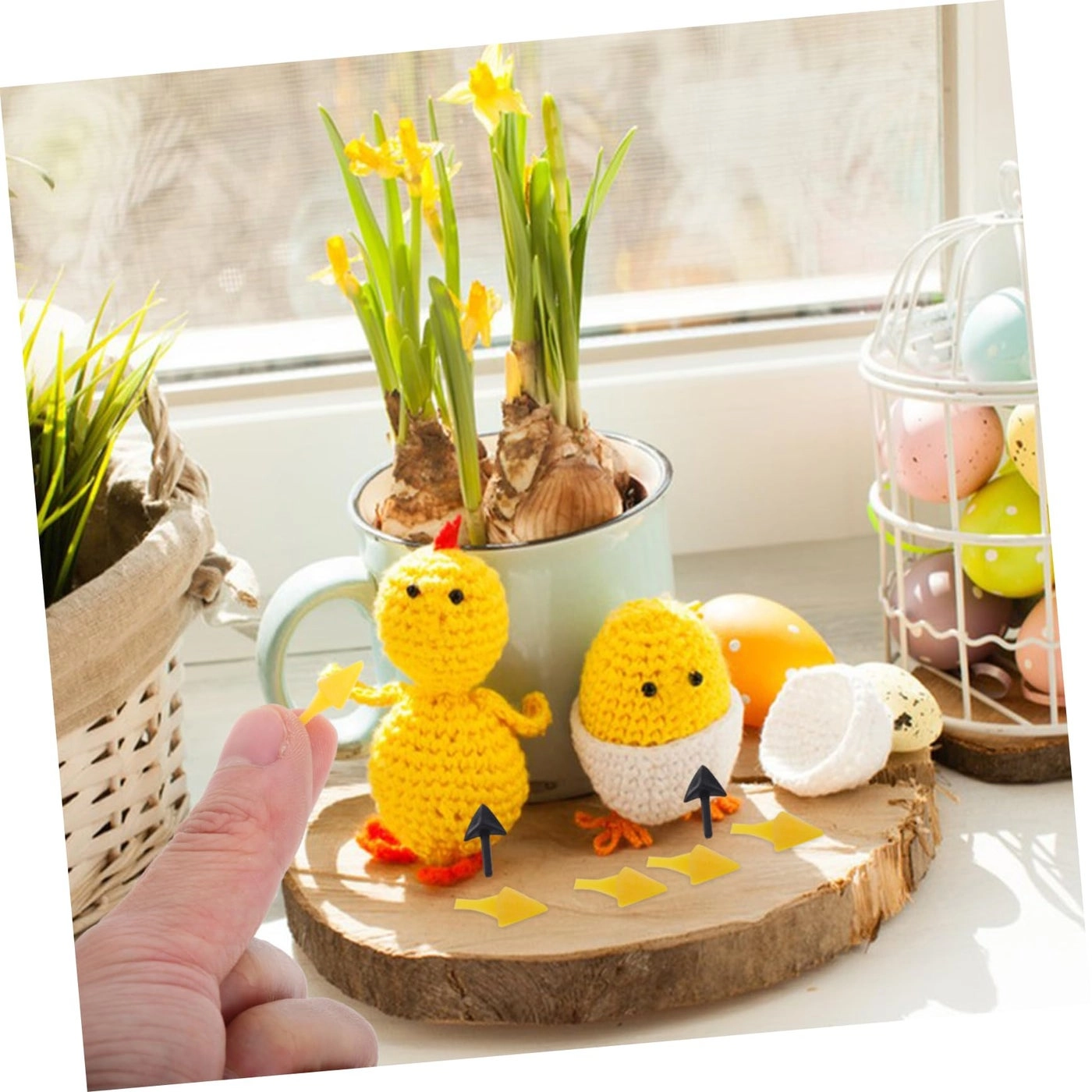 Plastic Duck Beak - 100Pcs