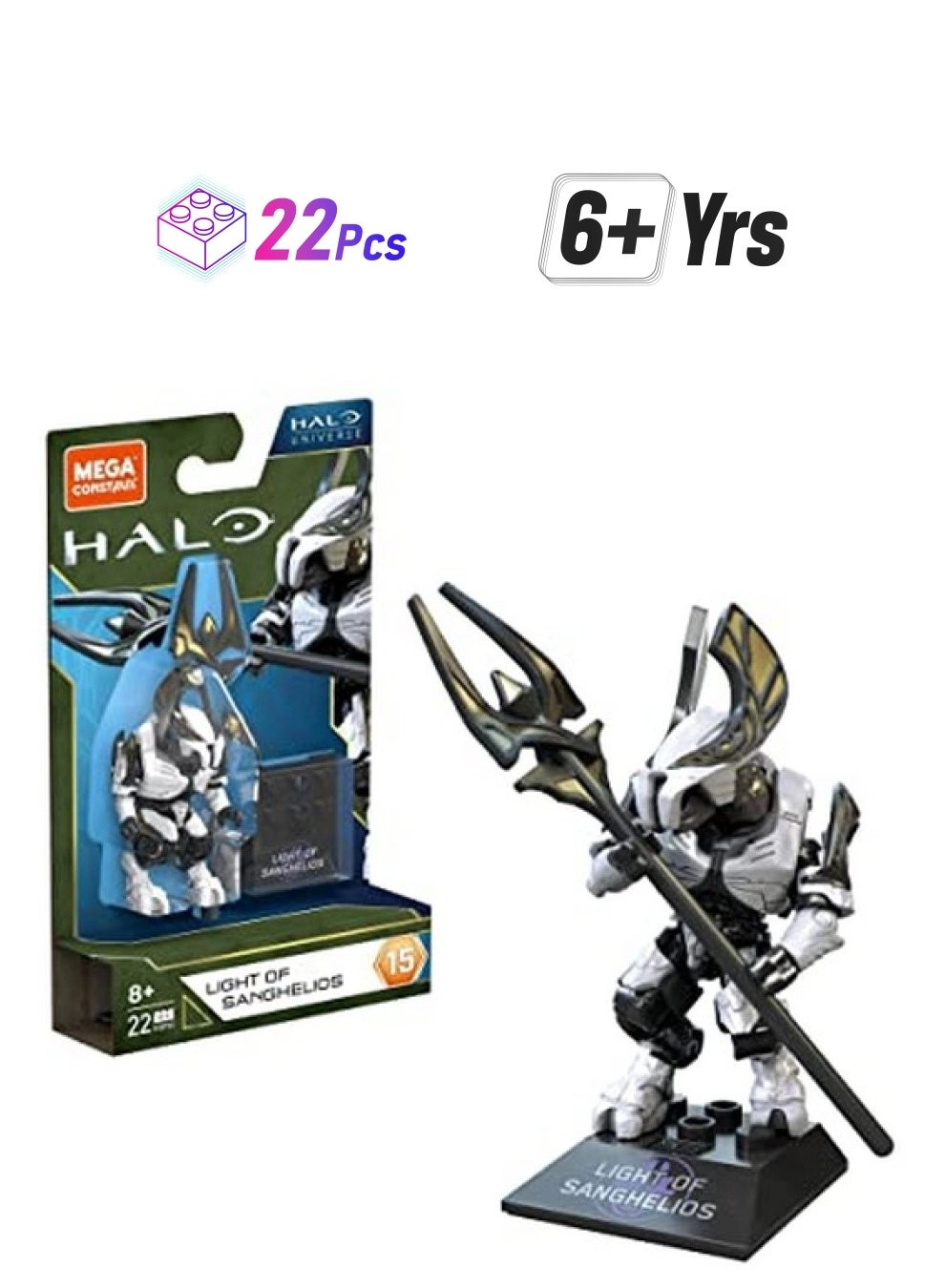 MEGA CONSTRUX Halo Heroes Light Of Sanghelios - Space