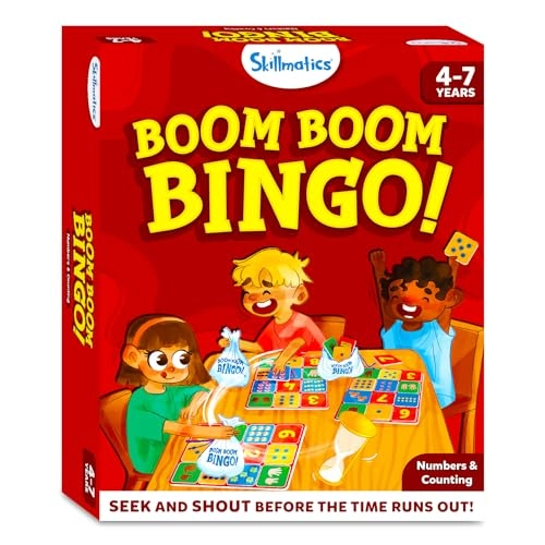 Bingo Preschool Board Game - Ages 4 to 7 63 pieces