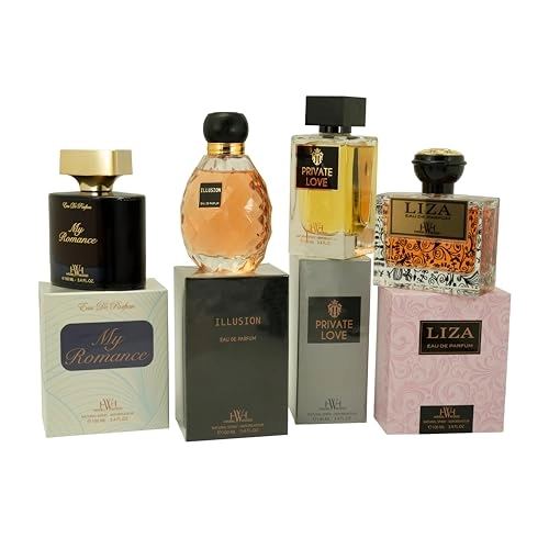 Liza - 100 ml Eau de Parfum + My Romance - 100 ml Eau de Parfum + Private Love - 100 ml Eau de Parfum + Illusion - 100 ml Eau de Parfum