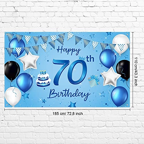 Happy Birthday Backdrop Banner - Birthday