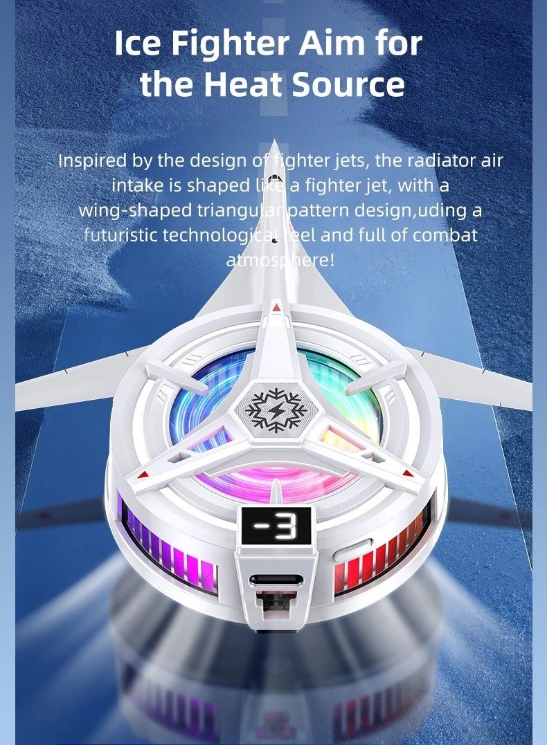 Mobile Phone Cooler - 5-Second Instant Cooling Magnetic Clip-On