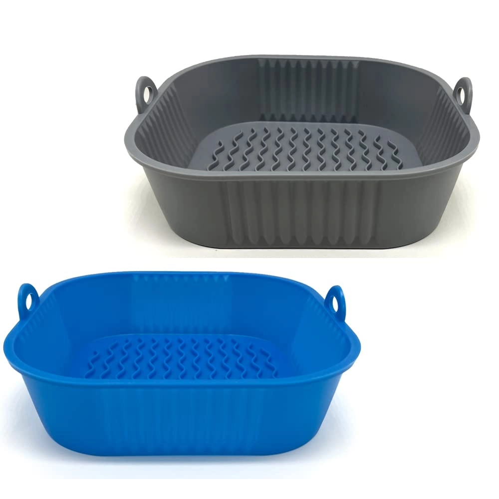 Air Fryer Silicone Pot - Aluminium, Plastic 2 x