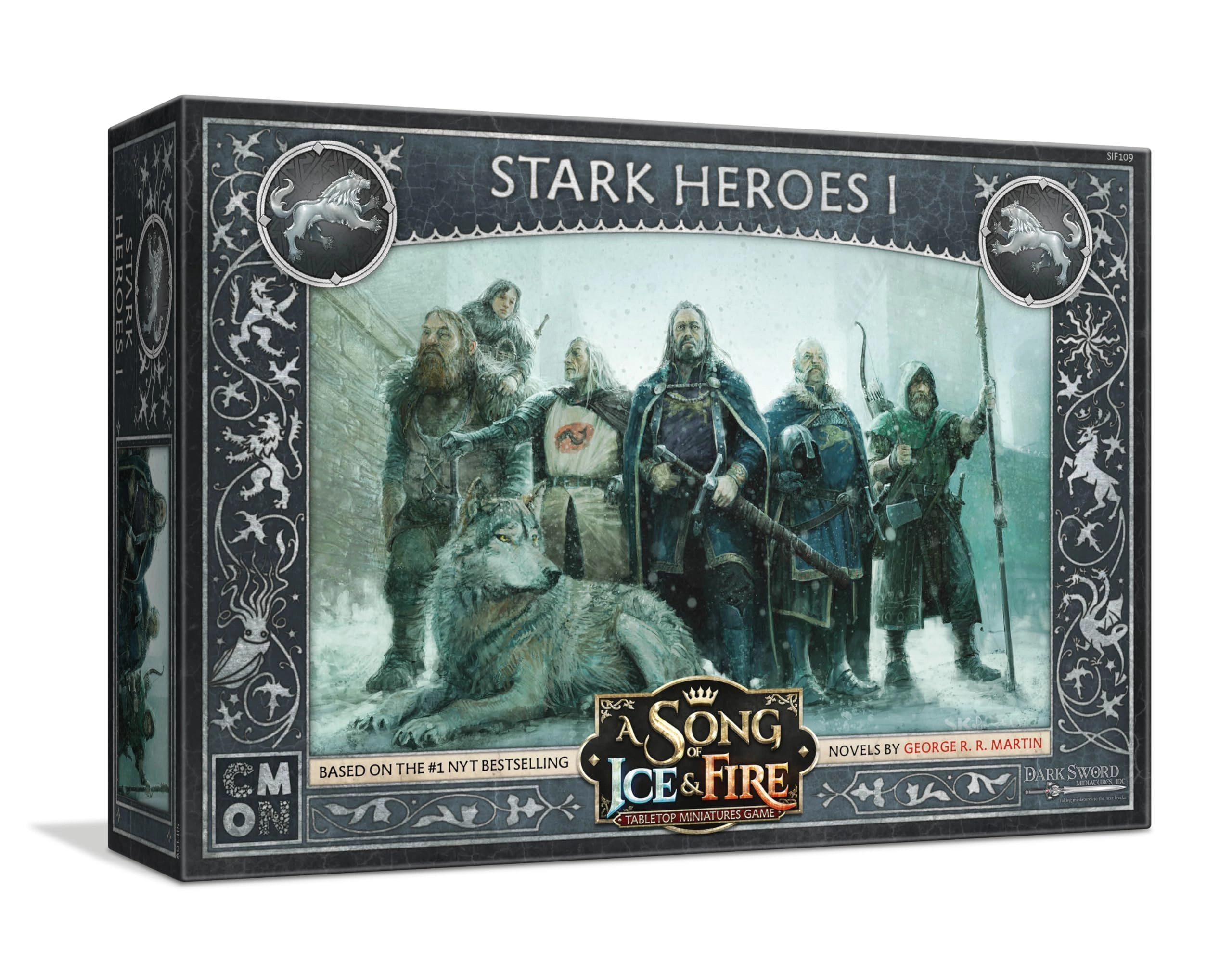 A Song Of Ice And Fire Tabletop Miniatures Game: Stark Heroes Set I