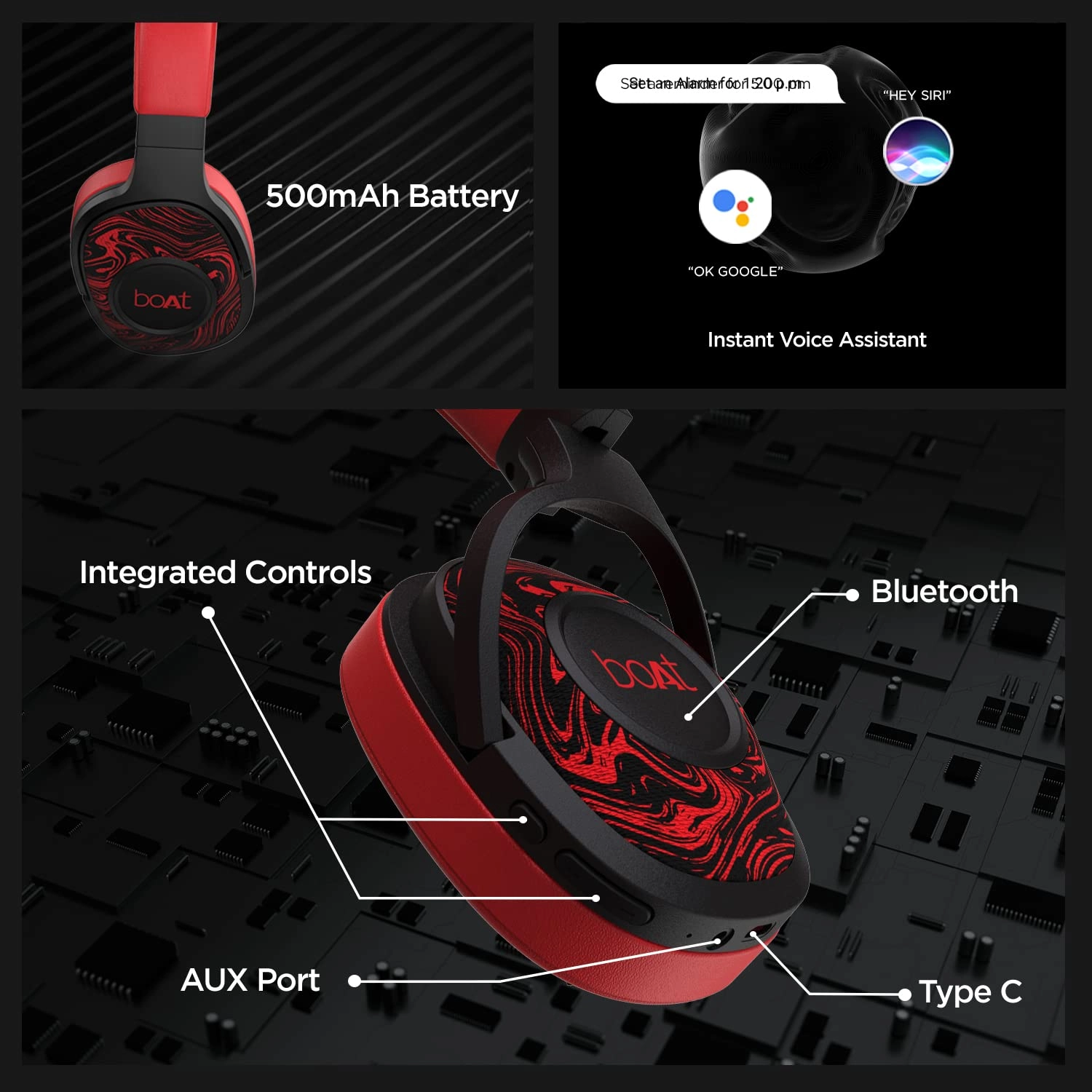 Rockerz 550 Wireless Headphone