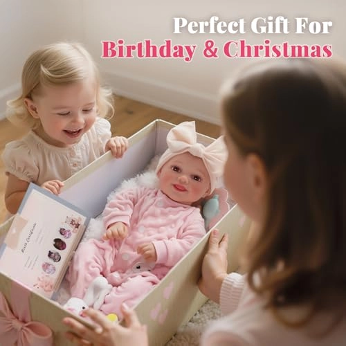 Sunny Reborn Baby Doll - 17Inch Vinyl Cotton Ages 3+