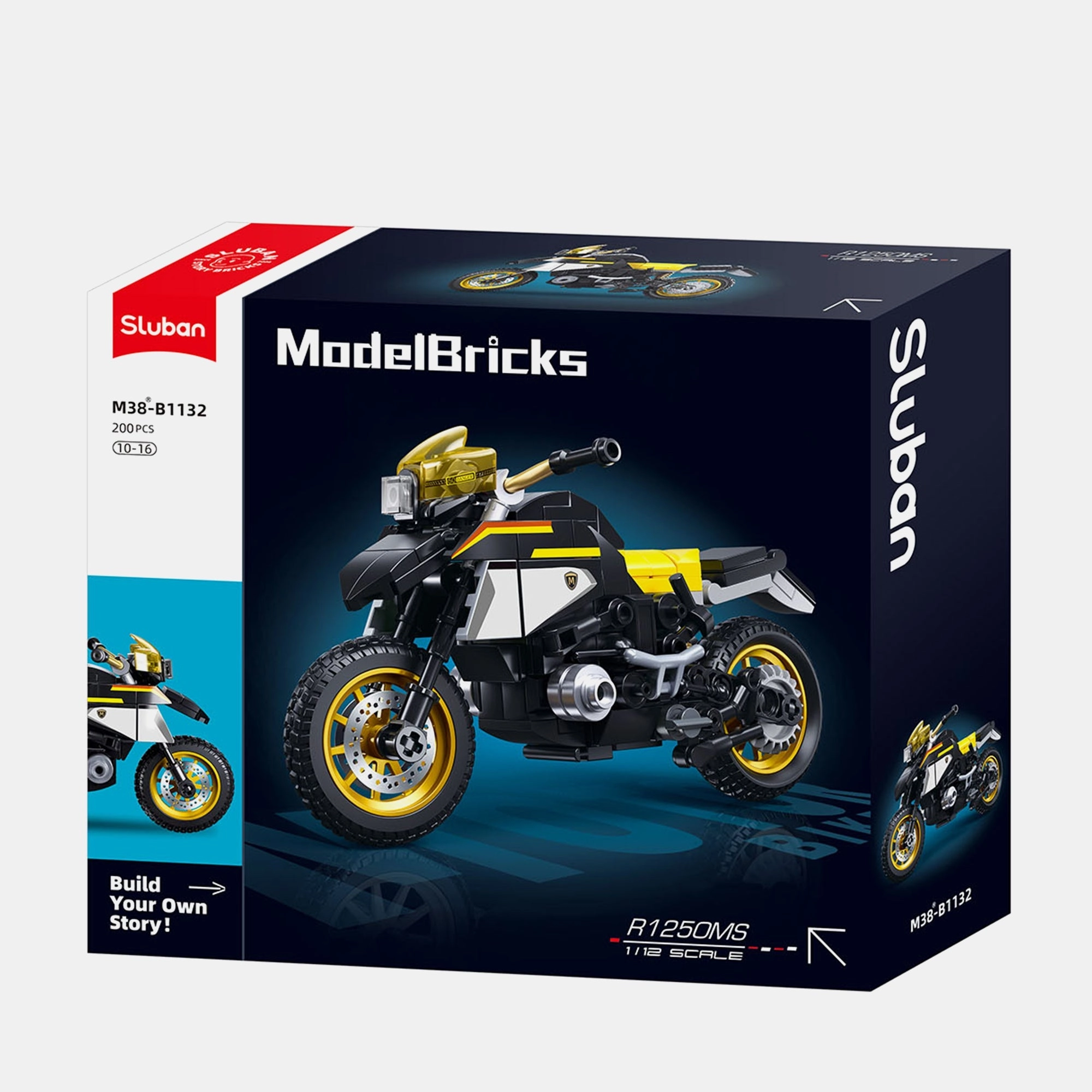 Sluban R1250Ms - 1/12 Motorcycle