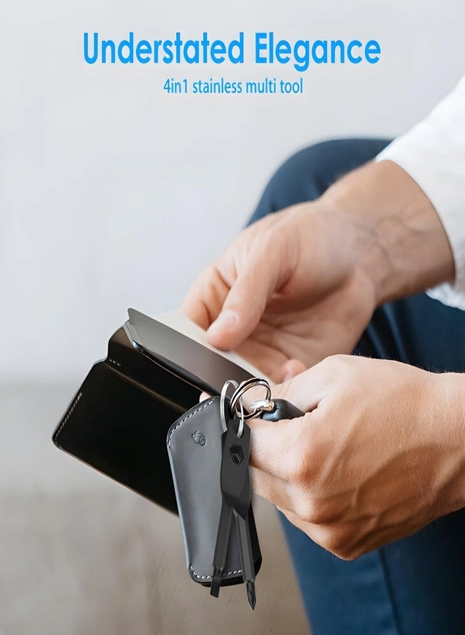 Pocket Keychain Screwdriver Slotted and Phillips Screwdriver