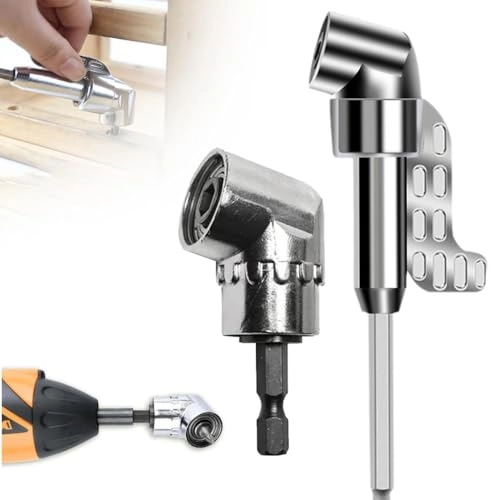 Right Angle Drill Adapter - 105 Degree 1/4" Hex Shank