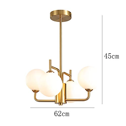 Magic Bean Molecular Chandelier - Golden 4 heads G9