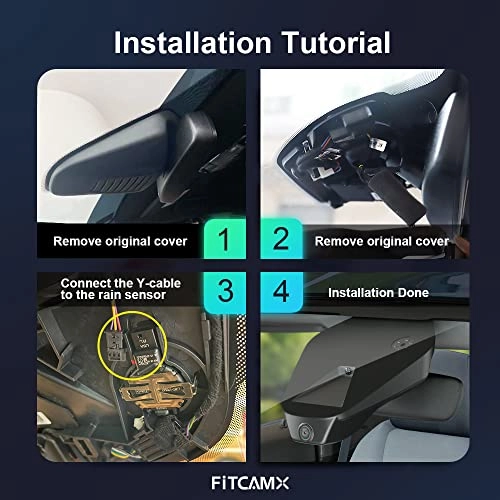 Dash Cam - Front 2160P Rear 1080P for Ford Ranger 2019-2023