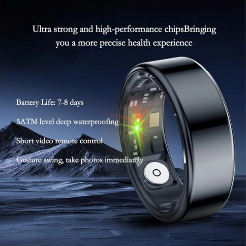 Smart Ring - Heart Rate Sleep Tracker 5-8 Days