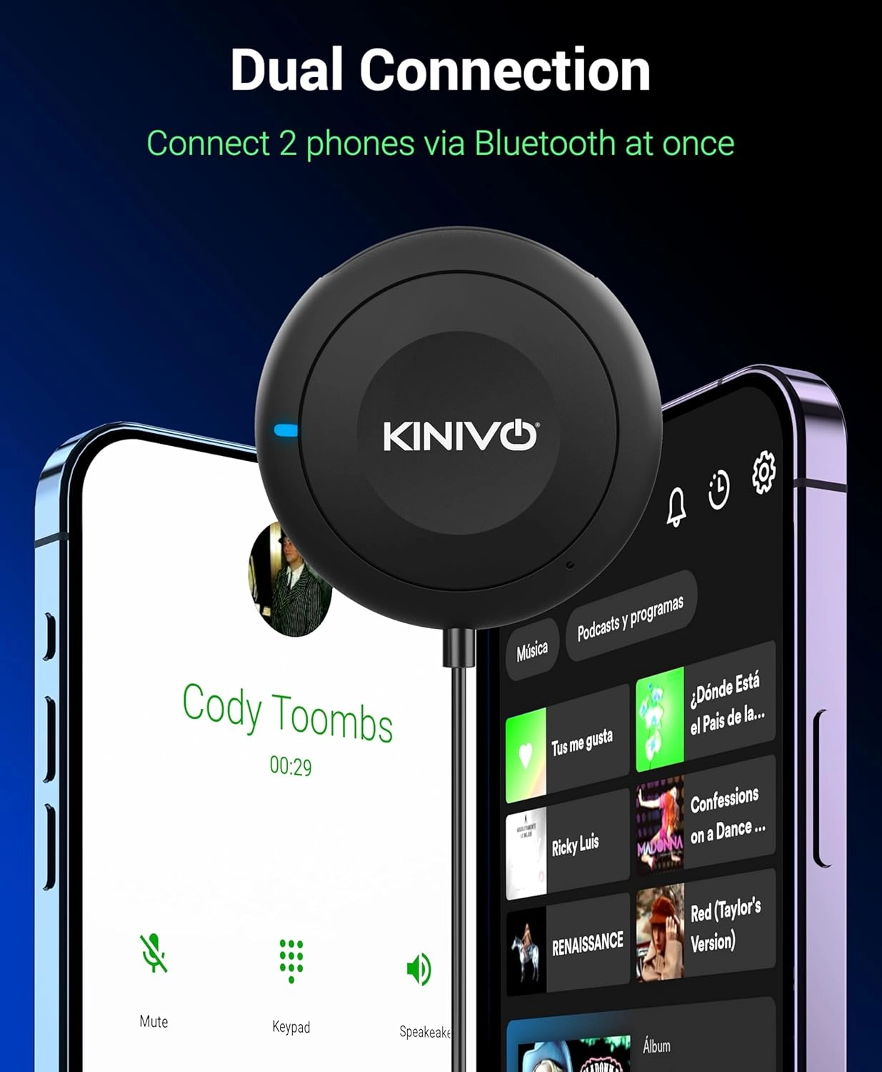 BTC450 - Bluetooth iPhone iPad Android