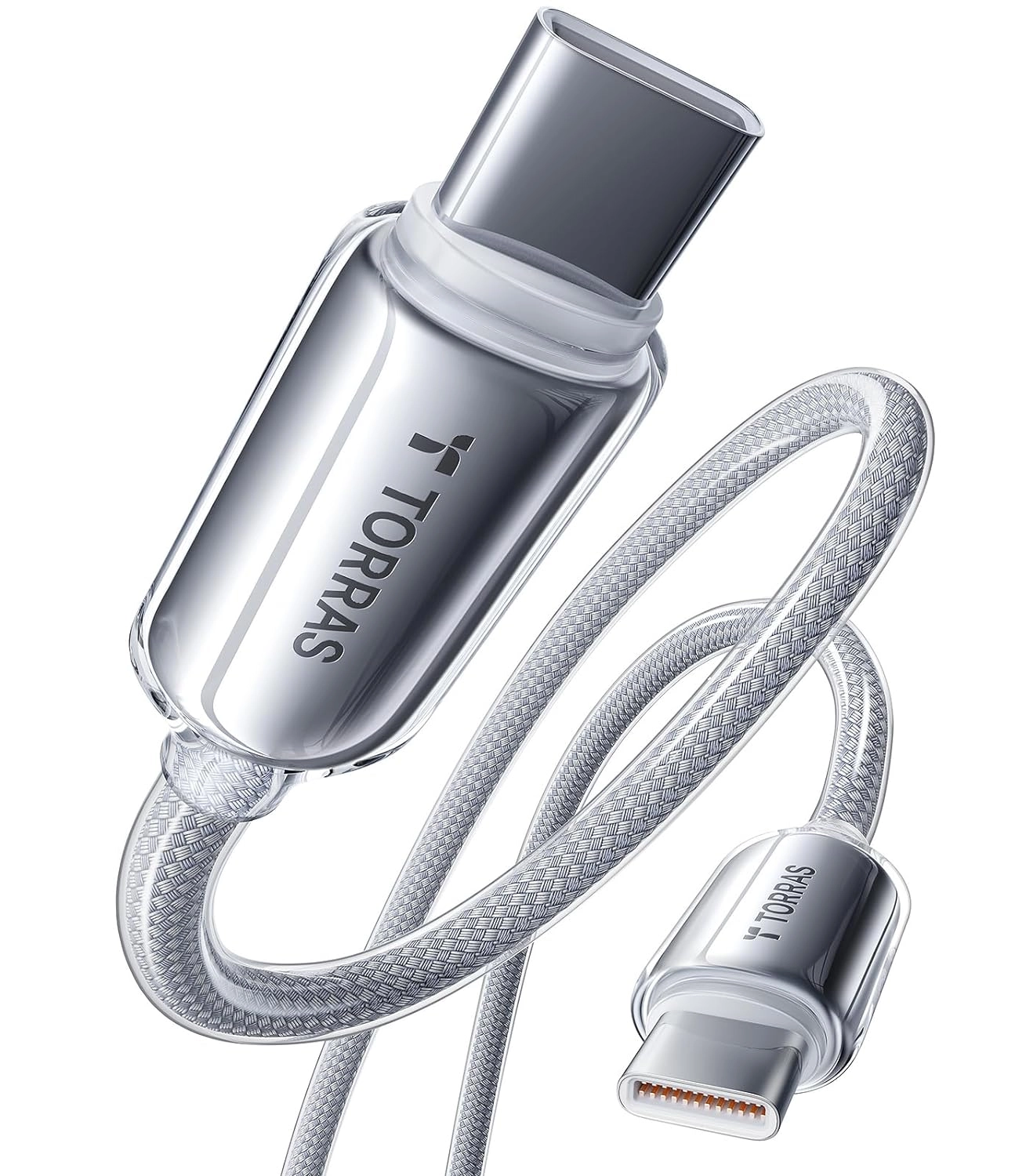 Torras Iceflow Cable 60W USB-C to USB-C 2m