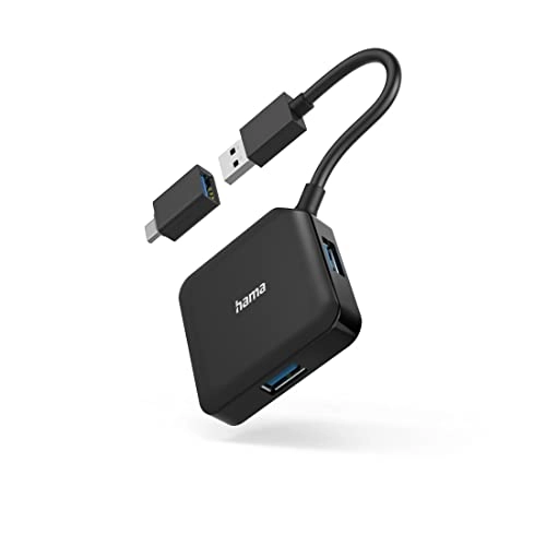 Hama USB Type-C Hub - Black 1 x HDMI